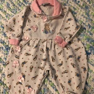 Easter Bunny Footies